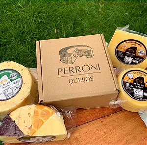 Caixinha de papelão para queijos - Perroni Queijos