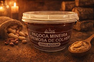 Paçoca Mineira Cremosa - Zero Açúcar 260g
