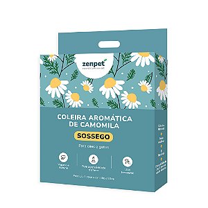 Coleira Aromática de Camomila Sossego - Zenpet