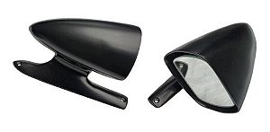 Retrovisor Cônico Concha Maverick Gt Puma Preto Par