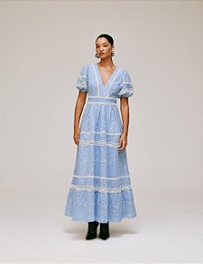 VESTIDO LAISE BICOLOR ELOIDY