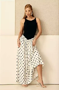 VESTIDO LONGO MALHA POLIAMIDA POA