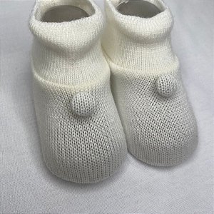 SAPATINHO BABY GOLD LISO 18 MILK
