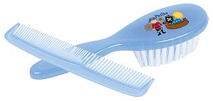 KIT PENTE E ESCOVA PETITA 1161 AZUL
