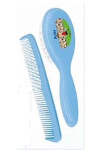 KIT PENTE E ESCOVA PETITA 1160 AZUL