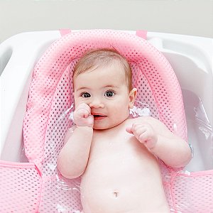 REDE DE BANHEIRA PAIS E FILHOS ROSA