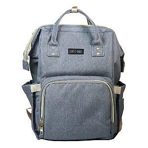 MOCHILA UNIK LOVELY BABY CINZA