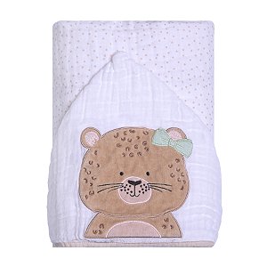 TOALHA SOFT PAPI FRIENDS REF1923 ONCINHA