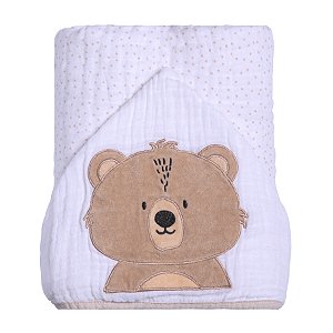 TOALHA SOFT PAPI FRIENDS REF1923 URSO