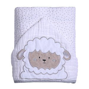 TOALHA SOFT PAPI FRIENDS REF1923 OVELHA