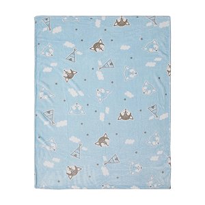 COBERTOR MICROFIBRA PAPI BABY REF4691 RAPOSA