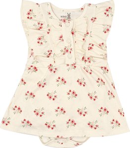 VESTIDO KIKO BABY 11407 CREME MEDIO