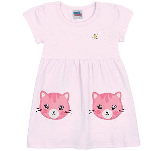 VESTIDO KIKO KIKA 11015 ROSA PEQUENO