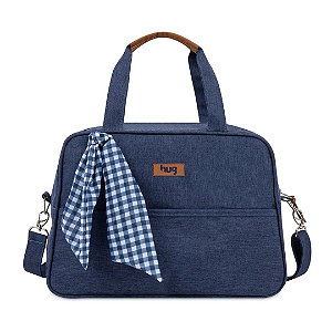 BOLSA HUG MESCLA MEDIA MARINHO