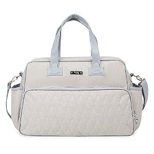 BOLSA HUG LINHO GRANDE CINZA