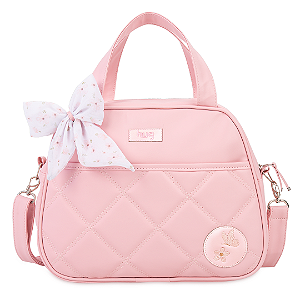 BOLSA HUG GRACA MEDIA ROSA