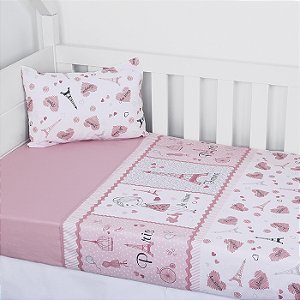 JOGO DE MINE BERCO BABY NICE REF3408 ROSE