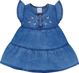 VESTIDO PULLA BULLA 48614 JEANS MEDIO