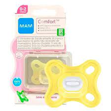 CHUPETA MAM CONFORT 10113 AMARELO
