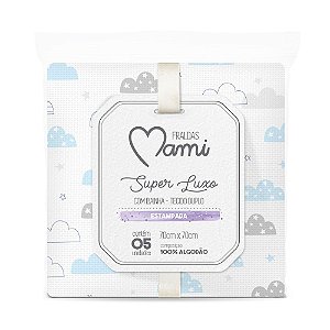 FRALDA MAMI SUPER LUXO BAINHA REF 1086 MASCULINO