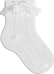 MEIA DUCK FESTA 12340 16/19 BRANCO