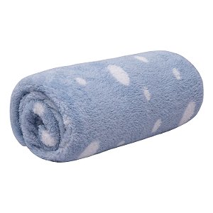 MANTA SOFT BABY JOY FUNNY POA AZUL
