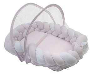 NINHO BABY JOY ESSENCE TRANCA ROSA COM BRANCO