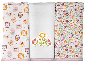 BABETE BUBLIM MALHAS FLORAL