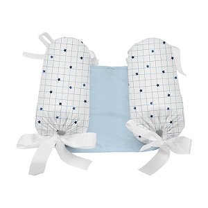 SEGURA BEbE BUBLIM MALHAS ESTRELINHAS AZUL