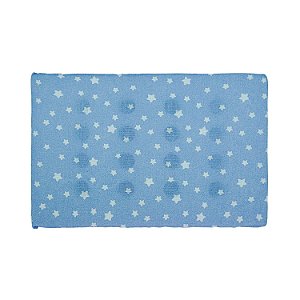 TRAVESSEIRO ANTISSUFOCANTE BUBLIM PETIT - ESTRELAS AZUL