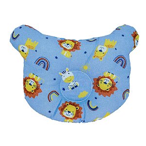 TRAVESSEIRO ANATOMICO BUBLIM PETIT - LEAO AZUL