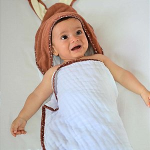 TOALHA SOFT BUBLIM PETIT MARROM