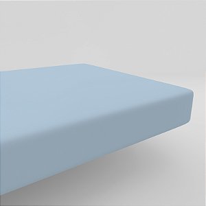 LENCOL BUBLIM MALHA AMERICANO AZUL