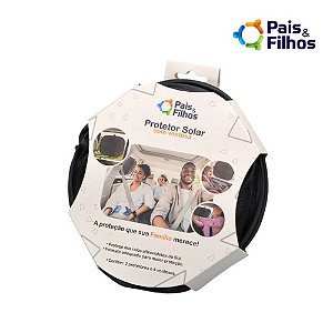 PROTETOR SOLAR CARRO PAIS E FILHOS