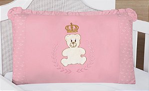 KIT DE BERCO BALU BABY MICRO - URSO DOURADO ROSE