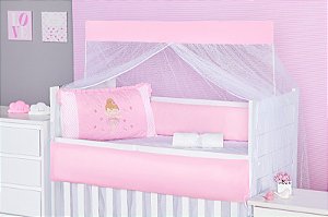 KIT DE BERCO BALU BABY MICRO - BAILARINA ROSA