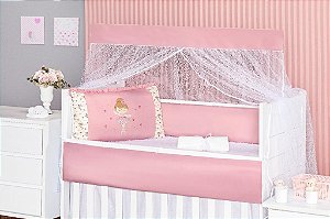 KIT DE BERCO BALU BABY MICRO - BAILARINA ROSE