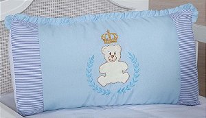 KIT DE BERCO BALU BABY MICRO - URSO DOURADO AZUL