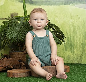 ROMPER DIDI FOFINHO VERDE PEQUENO