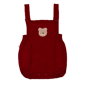 ROMPER TED FOFINHO VERMELHO MEDIO