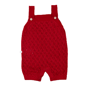 ROMPER SILVINHA FOFINHO VERMELHO PEQUENO