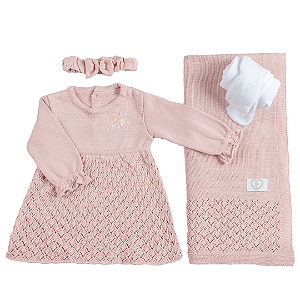 SAIDA DE MATERNIDADE FOFINHO 423002 ROSA