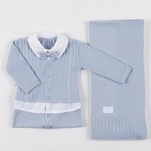 SAIDA DE MATERNIDADE FOFINHO 124022 AZUL