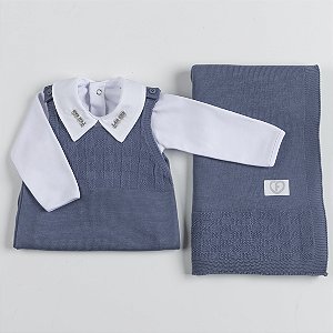 SAIDA DE MATERNIDADE FOFINHO 423020 AZUL