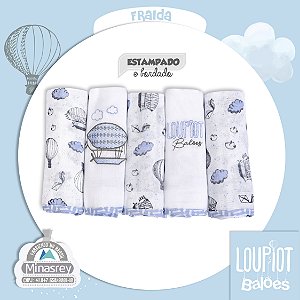 FRALDA LOUPIOT TEMAS REF5228 AZUL