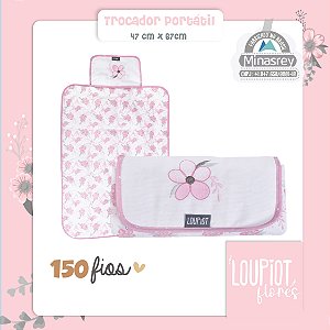 TROCADOR PORTATIL LOUPIOT TEMAS REF5241 ROSE