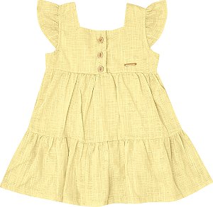 VESTIDO PULLA BULLA 49113 AMARELO GRANDE