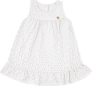 BODY VESTIDO PULLA BULLA 49110 BRANCO PEQUENO