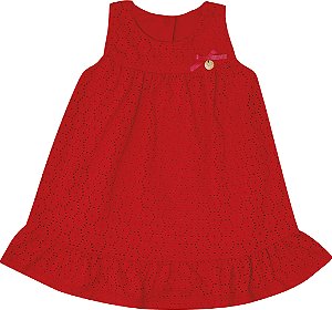 BODY VESTIDO PULLA BULLA 49110 VERMELHO PEQUENO