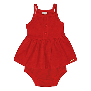 CONJUNTO PULLA BULLA 49117 VERMELHO PEQUENO
